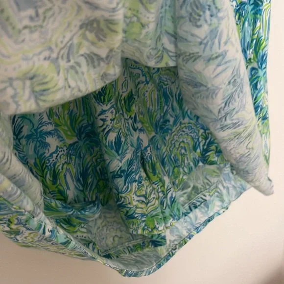 Lilly Pulitzer One-shoulder romper with pom poms - Picture 3 of 6